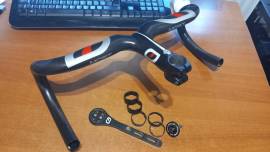 Most (pinarello) karbon integrált országúti kormány Most Road Bike & Gravel Bike & Triathlon Bike Component, Road Bike Handlebars / Stems / Grips used For Sale