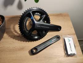 Újszerű Shimano Ultegra 8100 wattmérős hajtómű  FC-R8100 Road Bike & Gravel Bike & Triathlon Bike Component, Road Bike Drivetrain used For Sale