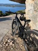 CUBE STEREO HYBRID 140 PRO CARBON Elektromos Mountain Bike 27.5"+ össztelós / fully Bosch Shimano Deore Shadow+ használt ELADÓ