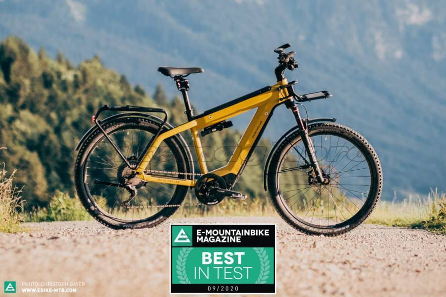 RIESE&MüLLER Super Charger 2 Elektromos Trekking/cross 45 km/h Bosch 700 + Wh használt ELADÓ
