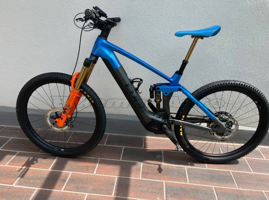 CUBE STEREO HYBRID 160 HPC ACTIONTEAM 750 27.5 Electric Mountain Bike 27.5" (650b) dual suspension Bosch Shimano Deore XT used For Sale