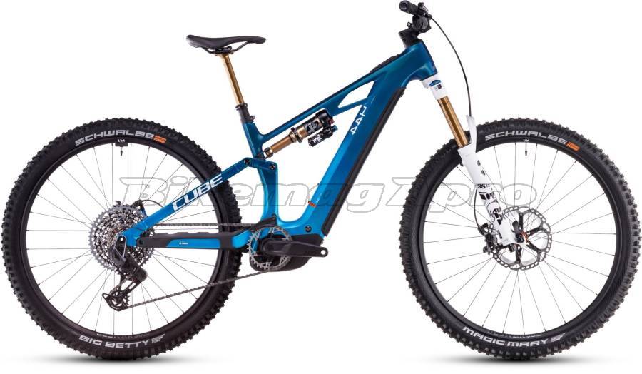 CUBE STEREO HYBRID ONE44 HPC AT 800 Fully Ebike 100Nm Electric Mountain Bike 29" dual suspension Bosch Shimano Deore XT Shadow+ new with guarantee For Sale