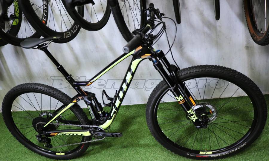 SCOTT SPARK CARBON TWINLOCK GX FOX 34 XT Mountain Bike 29" össztelós / fully használt ELADÓ