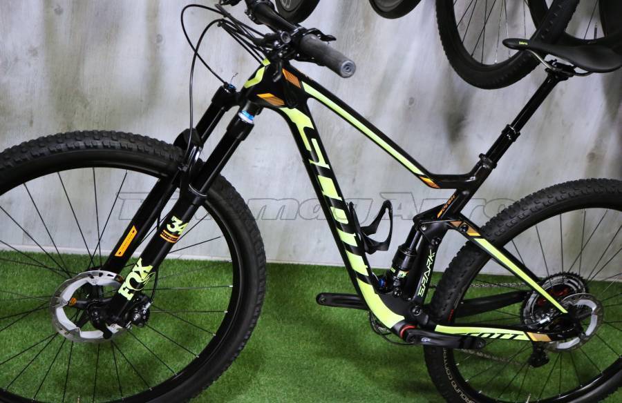 SCOTT SPARK CARBON TWINLOCK GX FOX 34 XT Mountain Bike 29" dual suspension used For Sale