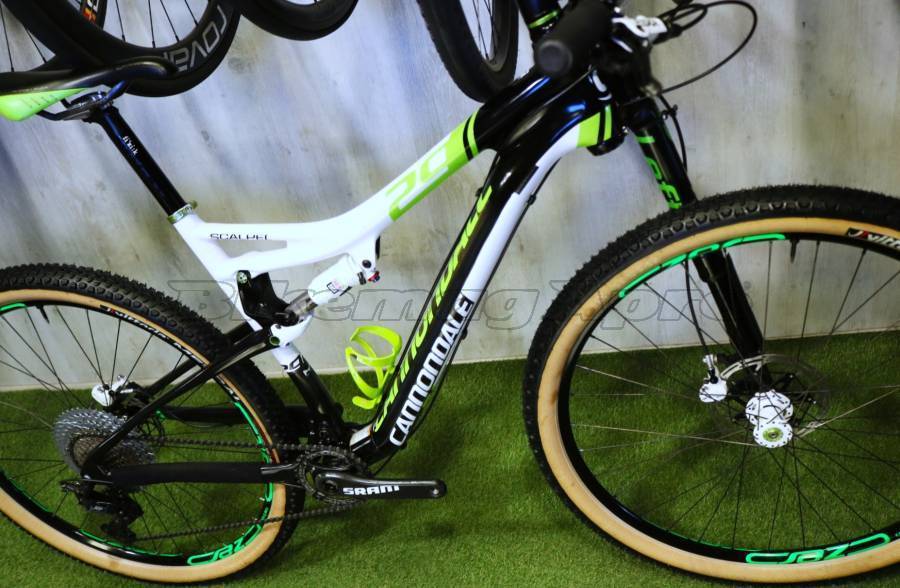 CANNONDALE SCALPEL CARBON LEFTY XT-12 Mountain Bike 29" össztelós / fully használt ELADÓ