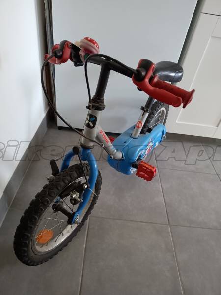 BTWIN 12-es pótkerékkel Gyerek kerékpár használt ELADÓ