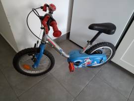 BTWIN 12-es pótkerékkel  Gyerek kerékpár használt ELADÓ