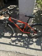 BTWIN Rockrider 500 Mountain Bike 24" elöl teleszkópos használt ELADÓ