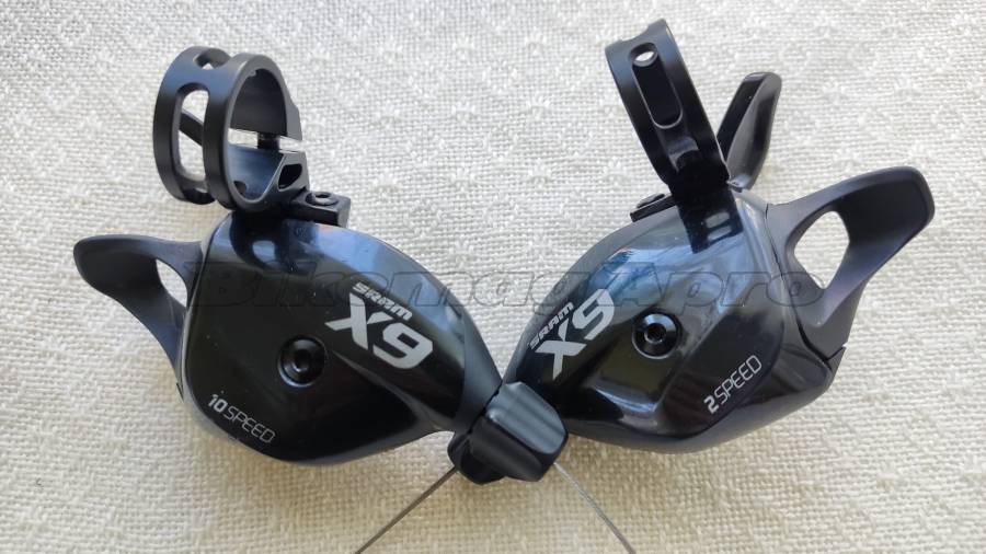 Sram X9 Trigger (2x10) váltókar X9 Mountain Bike Alkatrész, MTB Váltó / Váltószett használt ELADÓ