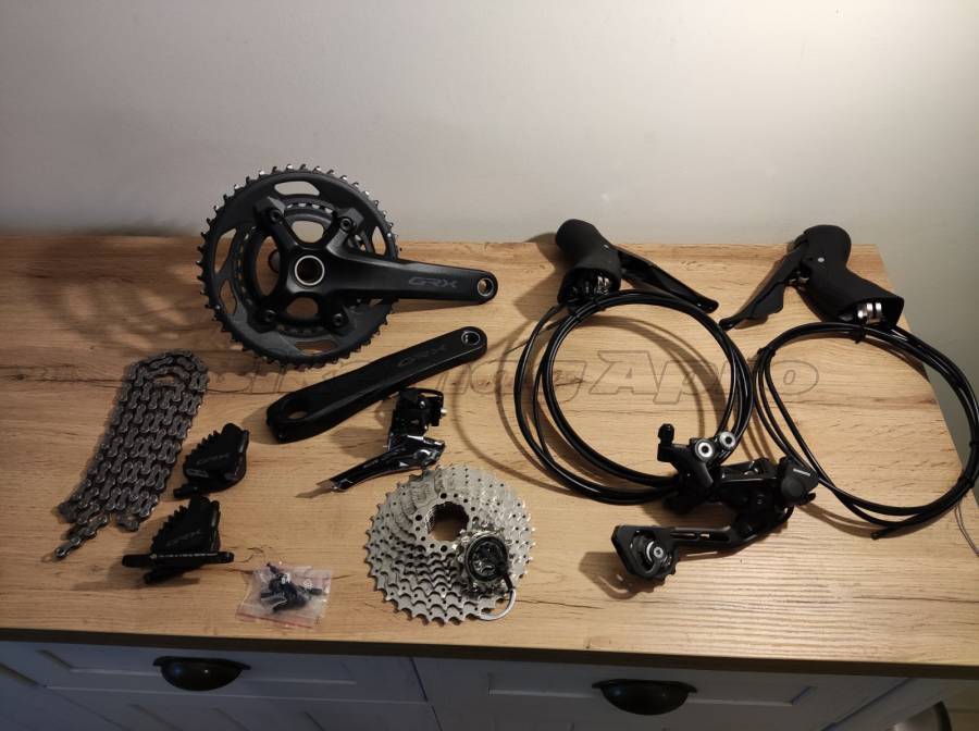 Újszerű GRX 400 szett 2×10 GRX 400 Országúti / Gravel / Triatlon Alkatrész, Országúti Fék / Fékváltókar mechanikus használt ELADÓ