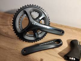 Szép állapotú Ultegra 6800 szett 2×11 Ultegra 6800 Országúti / Gravel / Triatlon Alkatrész, Országúti Fék / Fékváltókar mechanikus használt ELADÓ