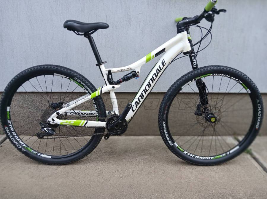 CANNONDALE Scalpel Mountain Bike 29" össztelós / fully Shimano SLX használt ELADÓ