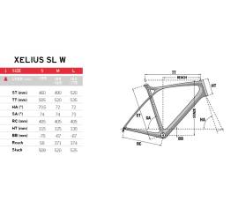 LAPIERRE Xelius SL 500 Woman Országúti Shimano 105 patkófék használt ELADÓ