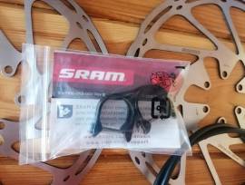 Új sram db8 4 dugattyús tárcsafék szett db8 Mountain Bike Alkatrész, MTB Fék / Fékszett nem használt ELADÓ
