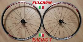 Fulcrum Racing 7 országúti kerékszett! Újszerű! 622x15C, peremes, felnifékes. . Országúti / Gravel / Triatlon Alkatrész, Országúti  Kerék / Felni / Gumi használt ELADÓ