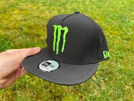 Új Monster Energy fekete hálós sapka, snapback, cap, hat Monster Energy Sisak / Sapka nem használt ELADÓ