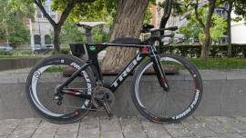TREK SPEEDCONCEPT Road bike, Triathlon Campagnolo Record used For Sale