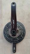 SHIMANO Deore XT FC-T8000  hajtómű Mountain Bike Alkatrész, MTB Hajtásrendszer használt ELADÓ