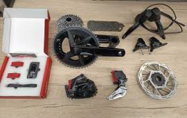 Sram Rival Etap AXS Power Road Disc HRD Sram Road Bike & Gravel Bike & Triathlon Bike Component, Road Bike Drivetrain new / not used For Sale