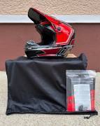 Új Troy Lee Designs GP Ritn piros/fekete sisak, bukósisak (S/M) Troy Lee Designs GP Sisak / Sapka MTB S/M nem használt ELADÓ