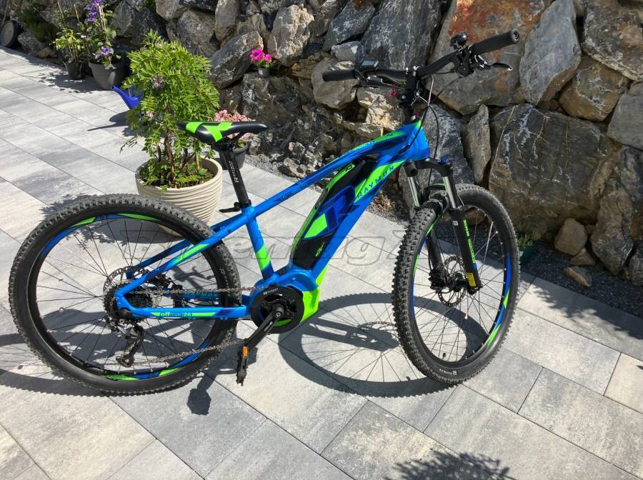 RAYMON esixray 4.0 Electric Mountain Bike 26" front suspension Yamaha Shimano Altus used For Sale