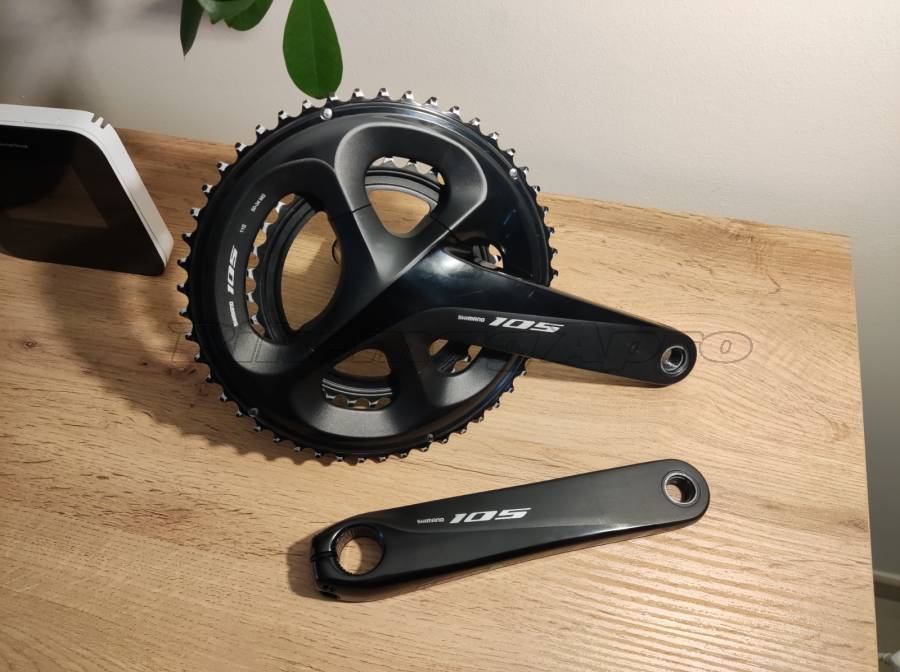 Szép állapotú Shimano 105 hajtómű 2×11 FC-R7000 Országúti / Gravel / Triatlon Alkatrész, Országúti Hajtásrendszer használt ELADÓ