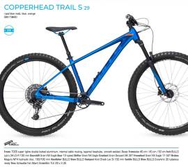 BULLS Copperhead Trail S 29 (NX/Descendant, KS Lev SI) Mountain Bike 29" elöl teleszkópos SRAM NX Eagle használt ELADÓ