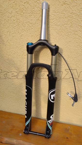 Magura TS8 29 teleszkóp + Rock Shox pumpa Magura TS8 29 Mountain Bike Alkatrész, MTB Villa / Rugóstag villa 29" 80-100 mm használt ELADÓ