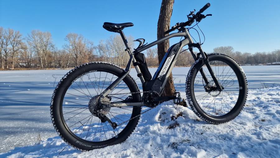 ROCKRIDER E ST900 Elektromos Mountain Bike elöl teleszkópos Brose Shimano Deore használt ELADÓ