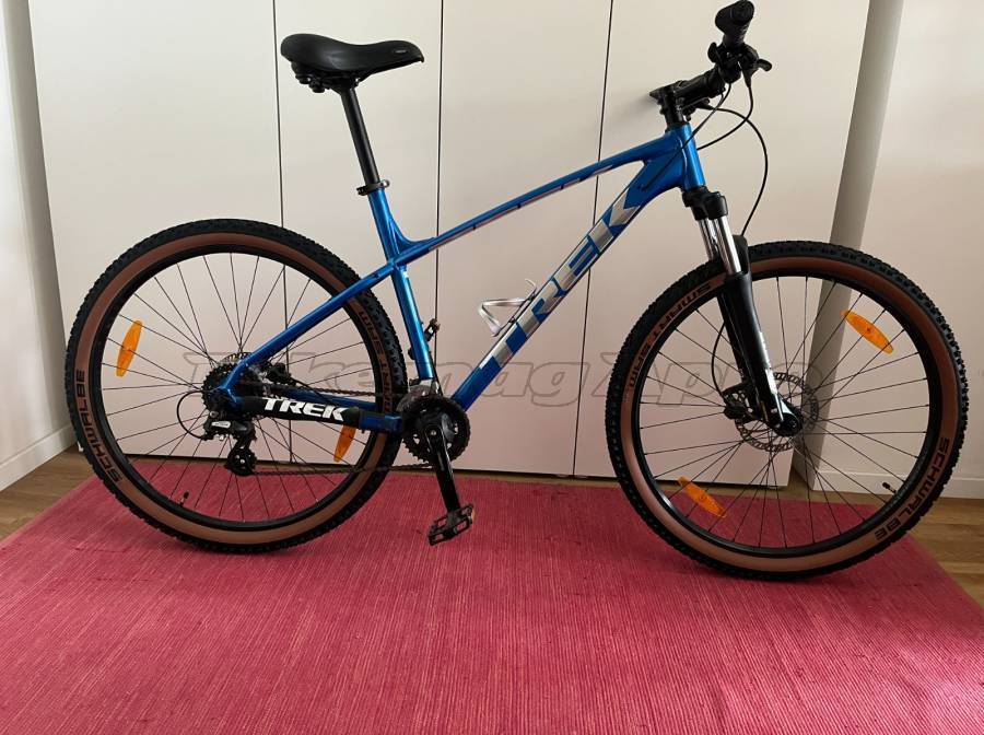 TREK Marlin 6 Mountain Bike 29" elöl teleszkópos Shimano Altus használt ELADÓ