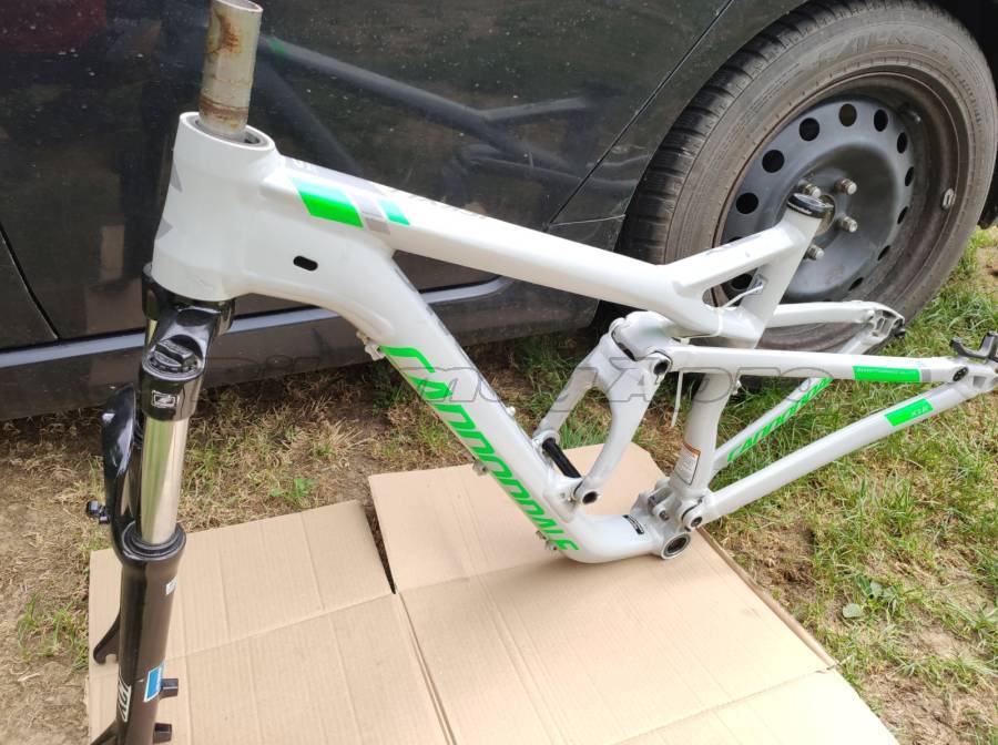 Cannondale Jekyll 4 Enduro fully váz+villa CANNONDALE Jekyll 4 Mountain Bike Alkatrész, MTB Váz, Merev / Fully használt ELADÓ