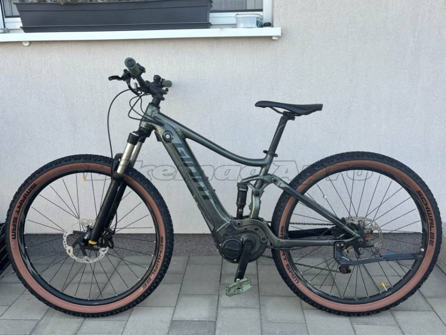 GIANT Stance e+ 2 29” Elektromos Mountain Bike 29" össztelós / fully Giant SyncDrive Shimano Deore Shadow+ használt ELADÓ