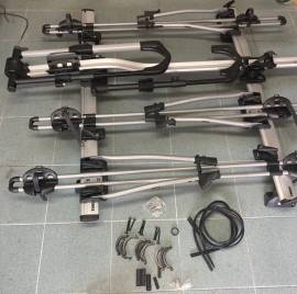 Tetősínes Passat B8-hoz Thule wingbar, egy UpRide és 3 Freeride Thule Trailers roof used For Sale