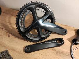 Újszerű Ultegra 8000 mechanikus szett 2×11 Ultegra 8000 Országúti / Gravel / Triatlon Alkatrész, Országúti Fék / Fékváltókar mechanikus használt ELADÓ
