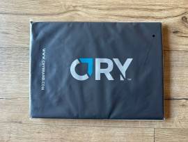 CRY brand fekete/camo slim fit póló, t-shirt (S) - Harry Main BMX