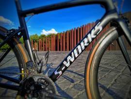 SPECIALIZED S-Works Tarmac SL6 Road bike Shimano Dura Ace Di2 V-brake used For Sale