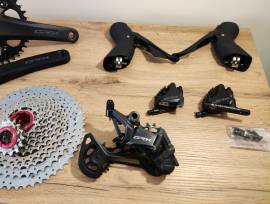 Újszerű GRX 610 szett 1×12 GRX 610 Országúti / Gravel / Triatlon Alkatrész, Országúti Fék / Fékváltókar mechanikus használt ELADÓ