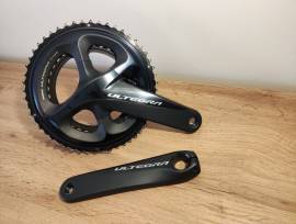 Kitűnő állapotú Ultegra 8000 hajtómű 2×11 FC-R8000 Road Bike & Gravel Bike & Triathlon Bike Component, Road Bike Drivetrain used For Sale