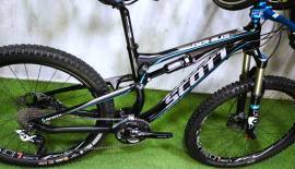 SCOTT GENIUS FOX TwinLock XT DT1501 Mountain Bike 27.5" (650b) össztelós / fully használt ELADÓ