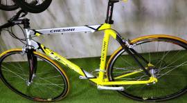 CHESINI alu carbon fitness Campa Chorus Road bike used For Sale