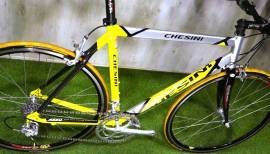CHESINI alu carbon fitness Campa Chorus Road bike used For Sale