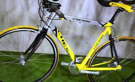 CHESINI alu carbon fitness Campa Chorus Road bike used For Sale