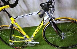 CHESINI alu carbon fitness Campa Chorus Road bike used For Sale