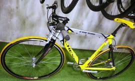 CHESINI alu carbon fitness Campa Chorus Road bike used For Sale