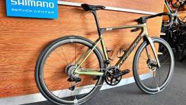 MERIDA Scultura 10K Medium Országúti Shimano Dura Ace Di2 tárcsafék nem használt ELADÓ