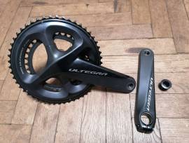 Shimano ultegra hajtomu 175 mm 50/34 keveset 400 kmt futott karcmentes allapotra mondanam Ultegra Országúti / Gravel / Triatlon Alkatrész, Országúti Hajtásrendszer Shimano Ultegra használt ELADÓ