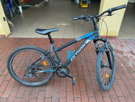 BTWIN Rockrider Mountain Bike 26" dual suspension used For Sale