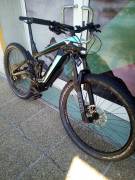 MERIDA AKCIÓ::Bianchi e-Omnia FX Type - GX Eagle 1x12 ( L Elektromos Mountain Bike 29" össztelós / fully Bosch SRAM SX Eagle új / garanciával ELADÓ