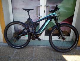 MERIDA AKCIÓ::Bianchi e-Omnia FX Type - GX Eagle 1x12 ( L Elektromos Mountain Bike 29" össztelós / fully Bosch SRAM SX Eagle új / garanciával ELADÓ