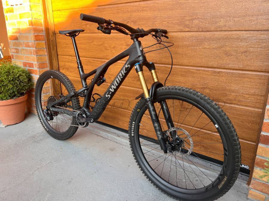 SPECIALIZED S-works stumpjumper EVO Mountain Bike 29" front 27.5" back (Mullet) dual suspension SRAM X01 AXS Eagle used For Sale